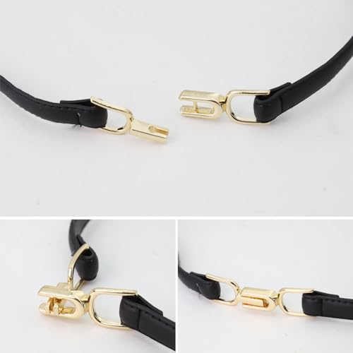 PALAY® 4PCS Waist Belt for Women Dress Fashion Slim PU Leather Ladies Waistband with Metal Buckle Closure for Shirt Blouse Blazer Black Brown PALAY® 4PCS Waist Belt for Women Dress Fashion Slim PU Leather Ladies Waistband with Metal Buckle Closure for Shirt Blouse Blazer Black Brown